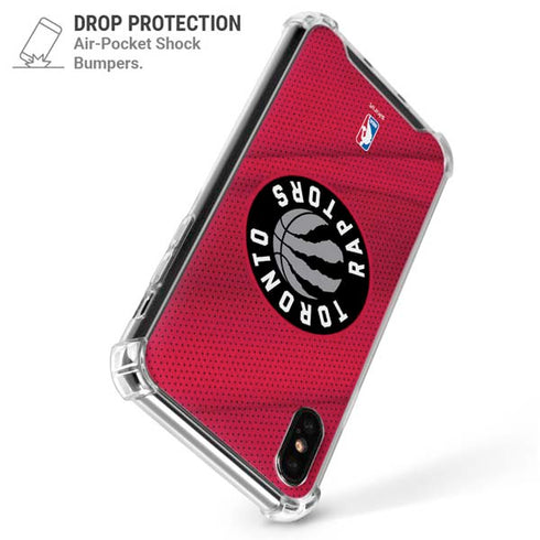 NBA Toronto Raptors Logo iPhone XS Max Clear Case